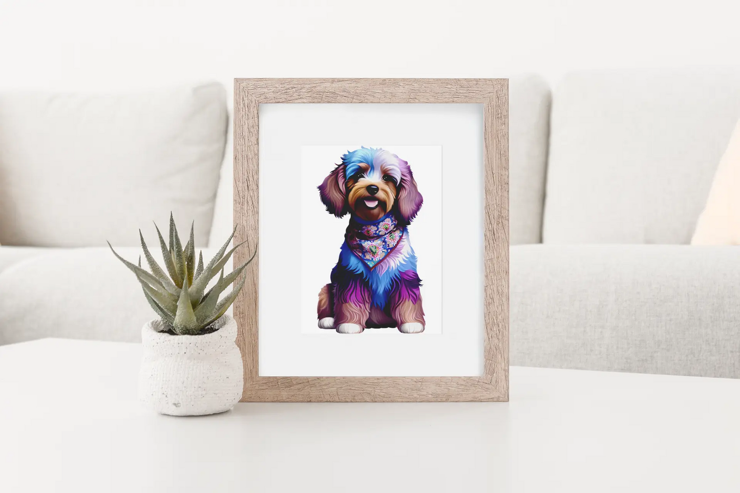 Cavoodle Love Puzzle Art Australia