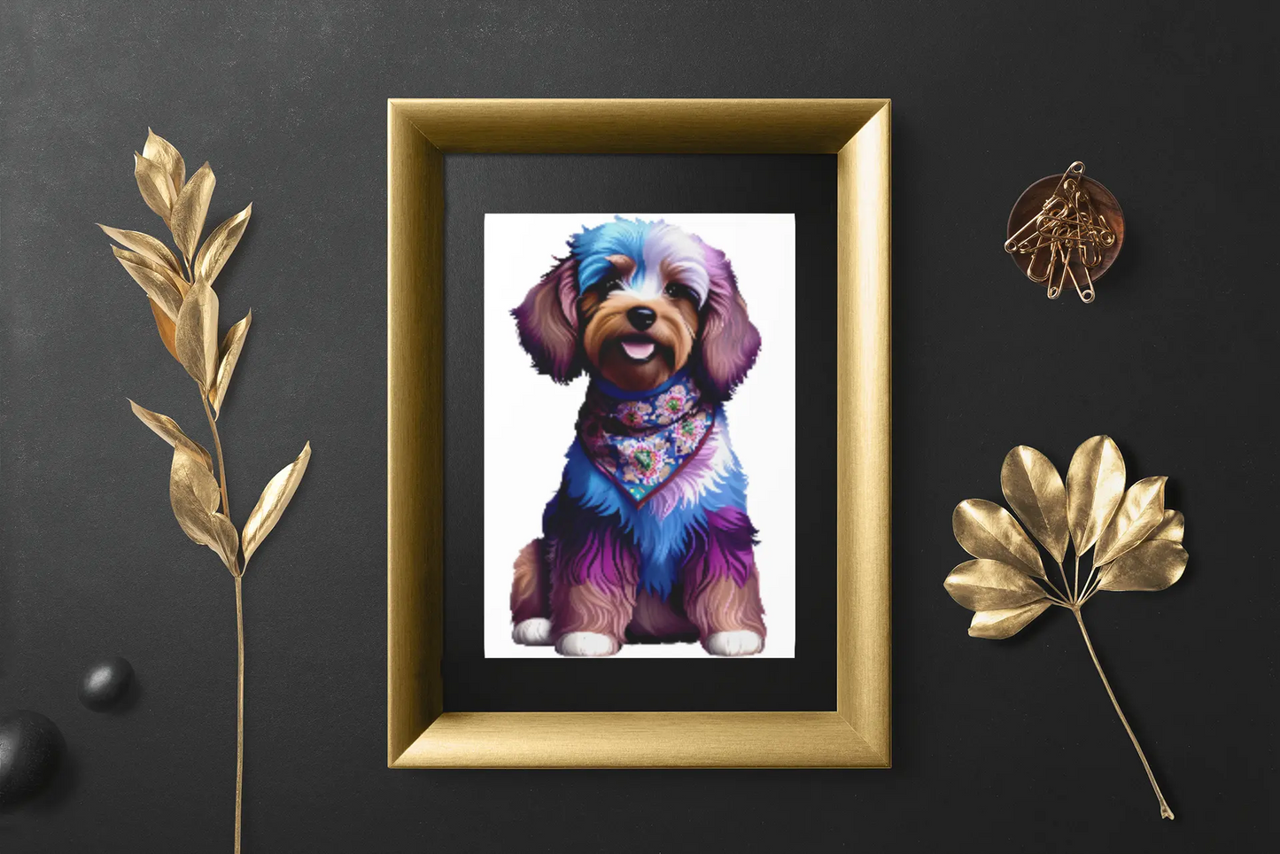 Cavoodle Love Puzzle Art Australia