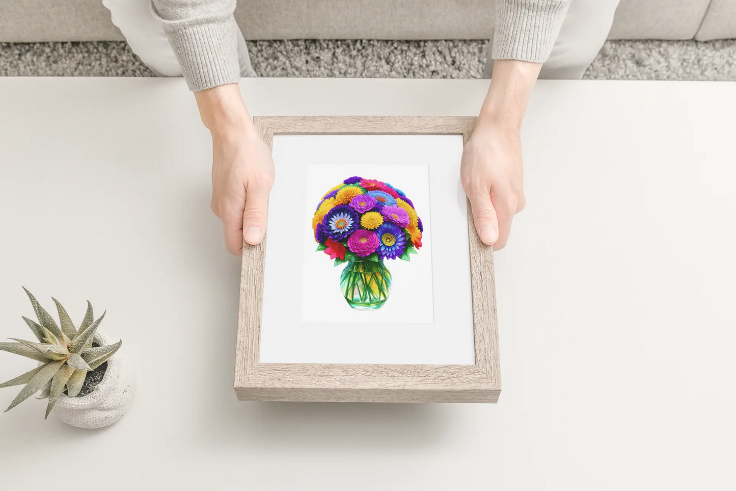 Happy Flowers Puzzle Art Australia