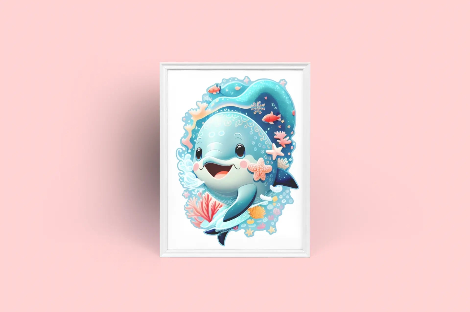 Happy Dolphin Puzzle Art Australia