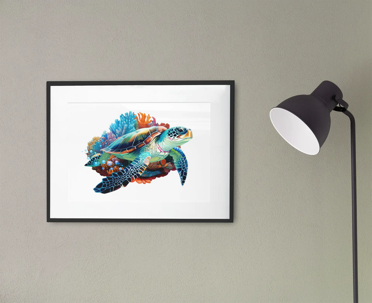 Green Sea Turtle Puzzle Art Australia