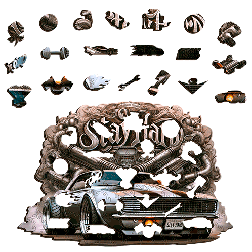 1967 Chevrolet Camaro Puzzle Art Australia