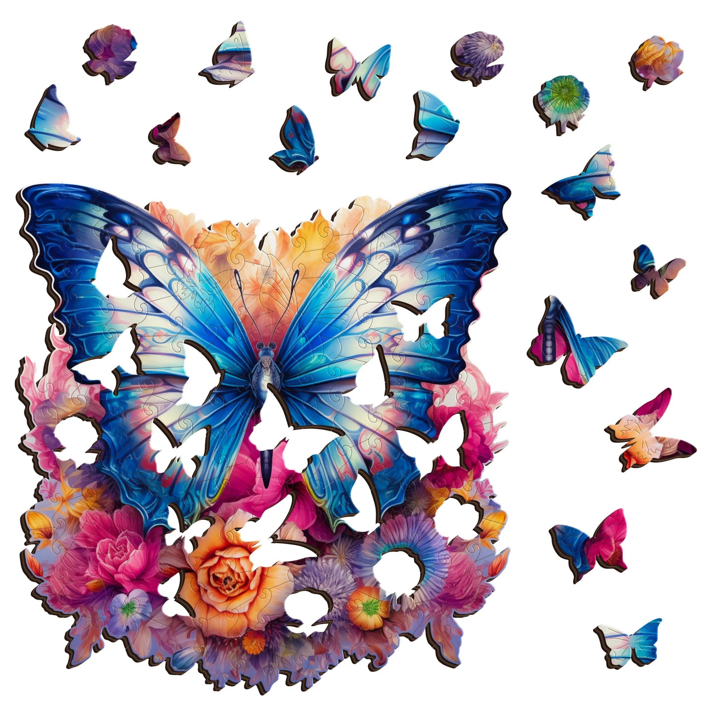 Butterfly Blossom Puzzle Art Australia