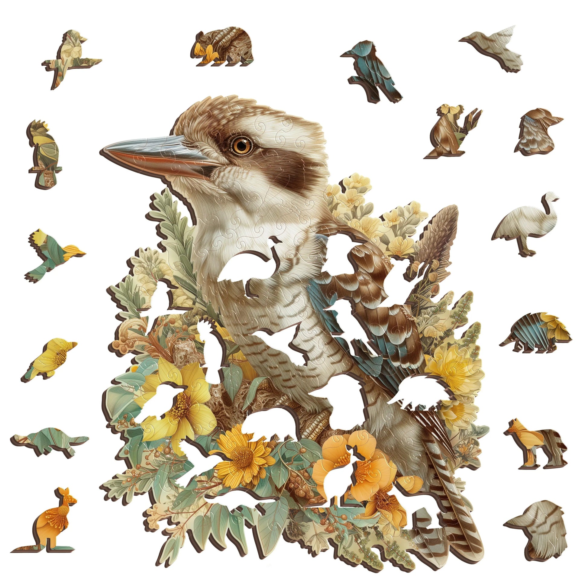 Kookaburra Puzzle Art Australia