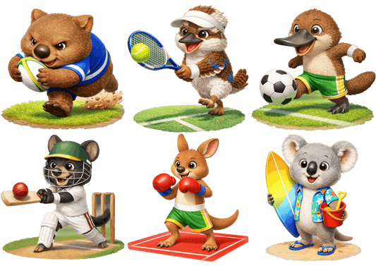 Aussie Animals Wooden Puzzle Puzzle Art Australia