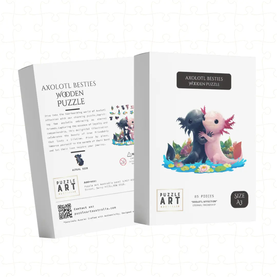 AXOLOTL BFF Puzzle Art Australia