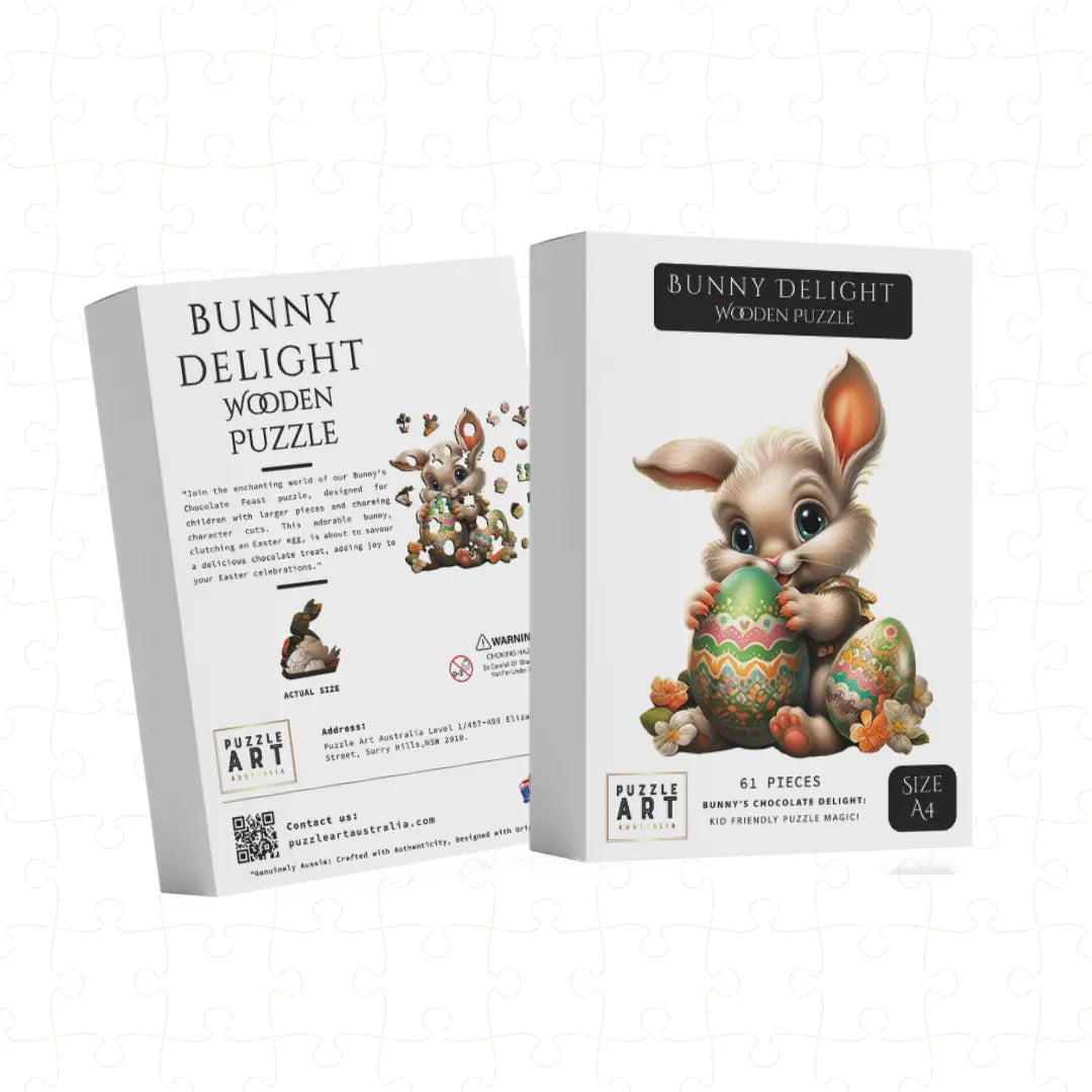 Bunny Delight Puzzle Art Australia