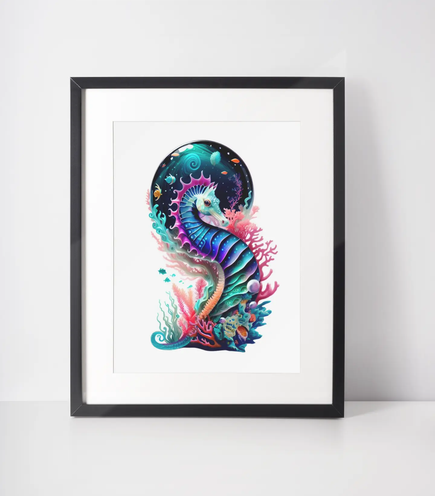 Mystical Seahorse Puzzle Art Australia