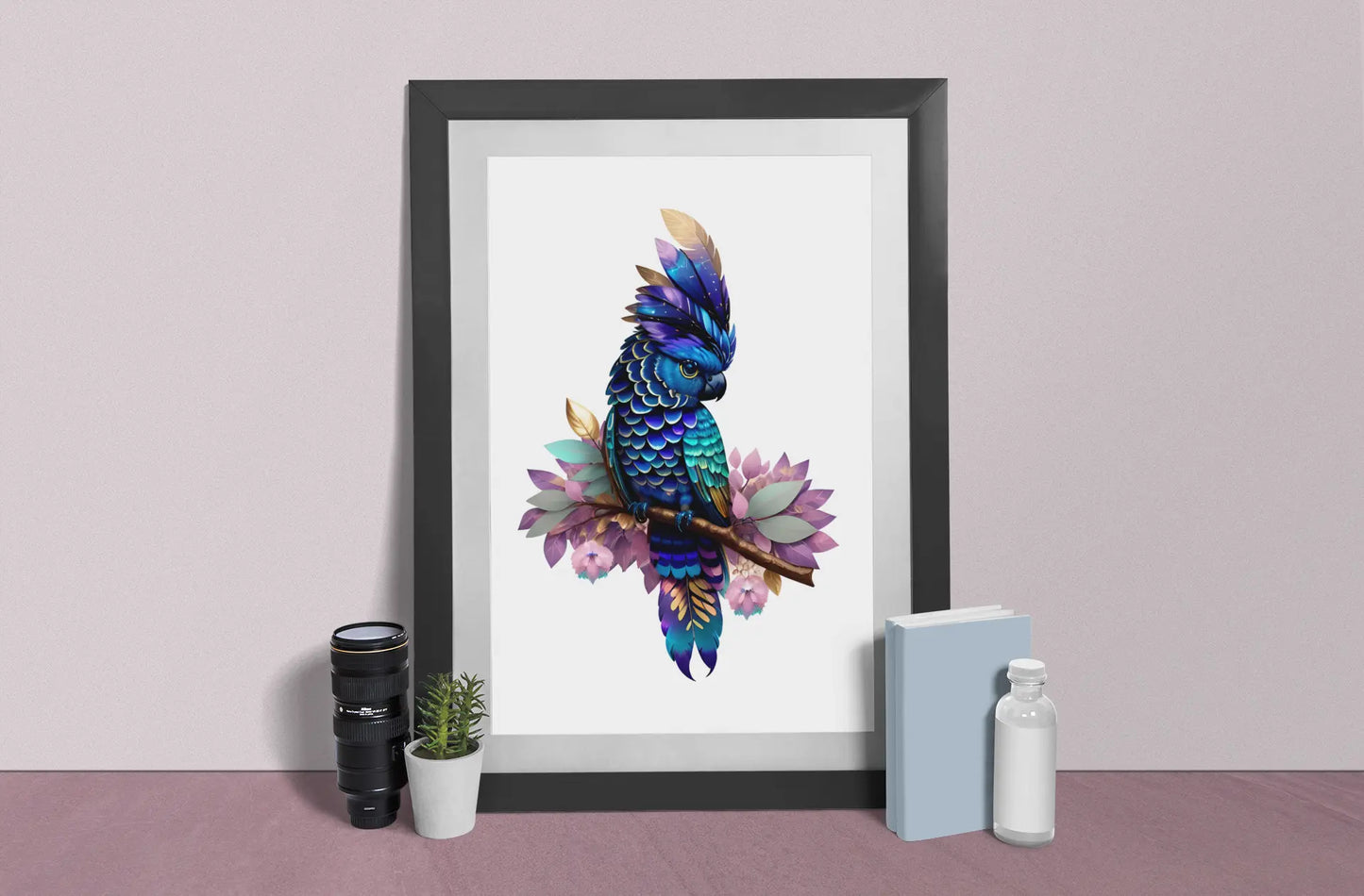 Black Cockatoo Puzzle Art Australia
