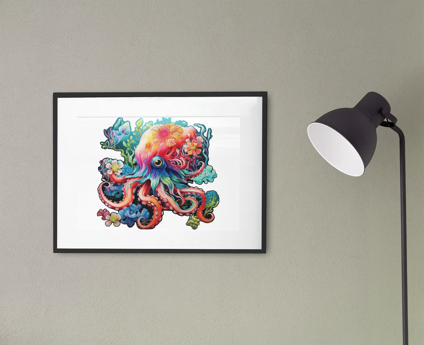 Divine Octopus Puzzle Art Australia