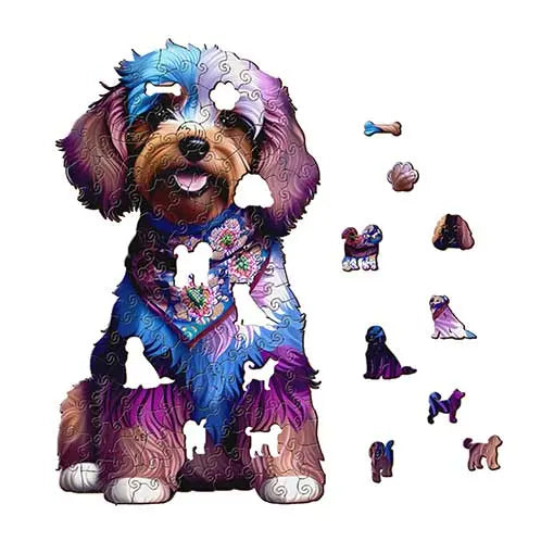Cavoodle Love Puzzle Art Australia