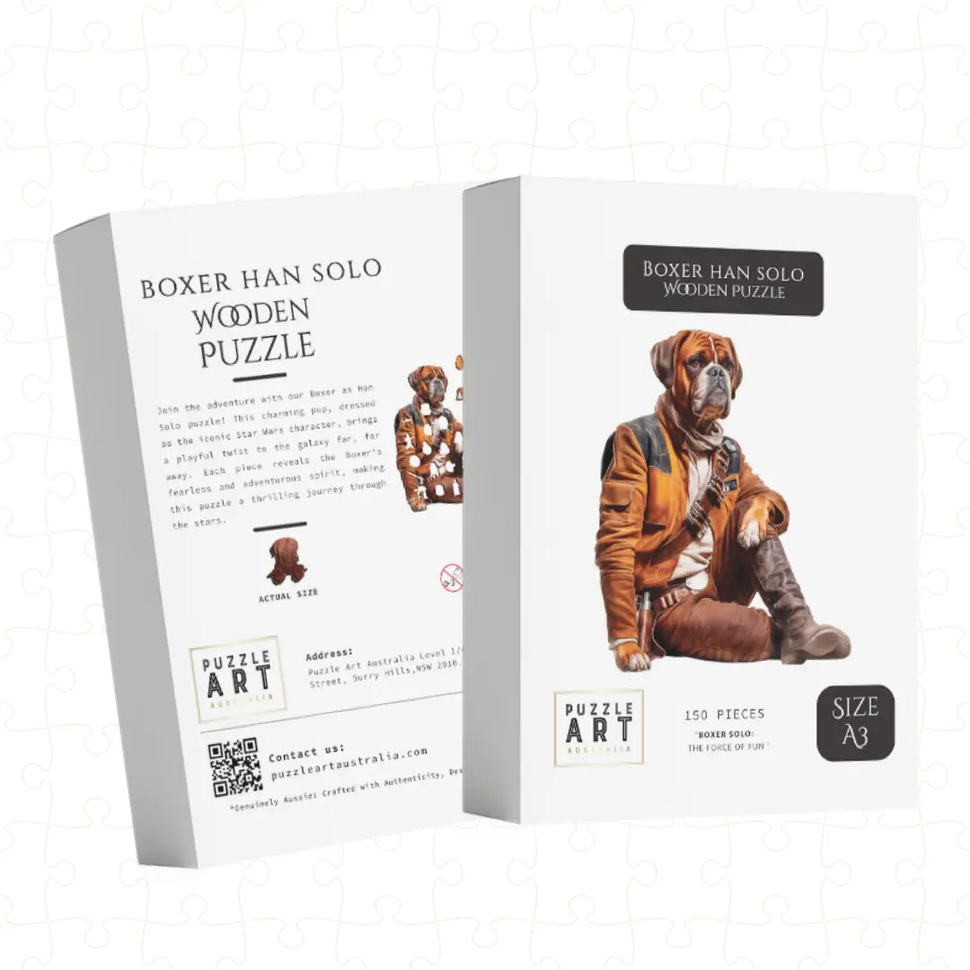 Boxer Soldier Puzzle Art Australia