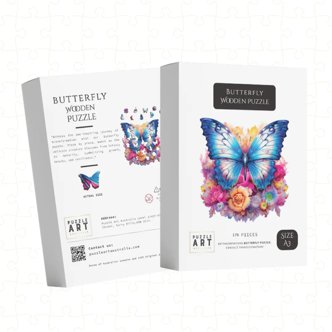 Butterfly Blossom Puzzle Art Australia