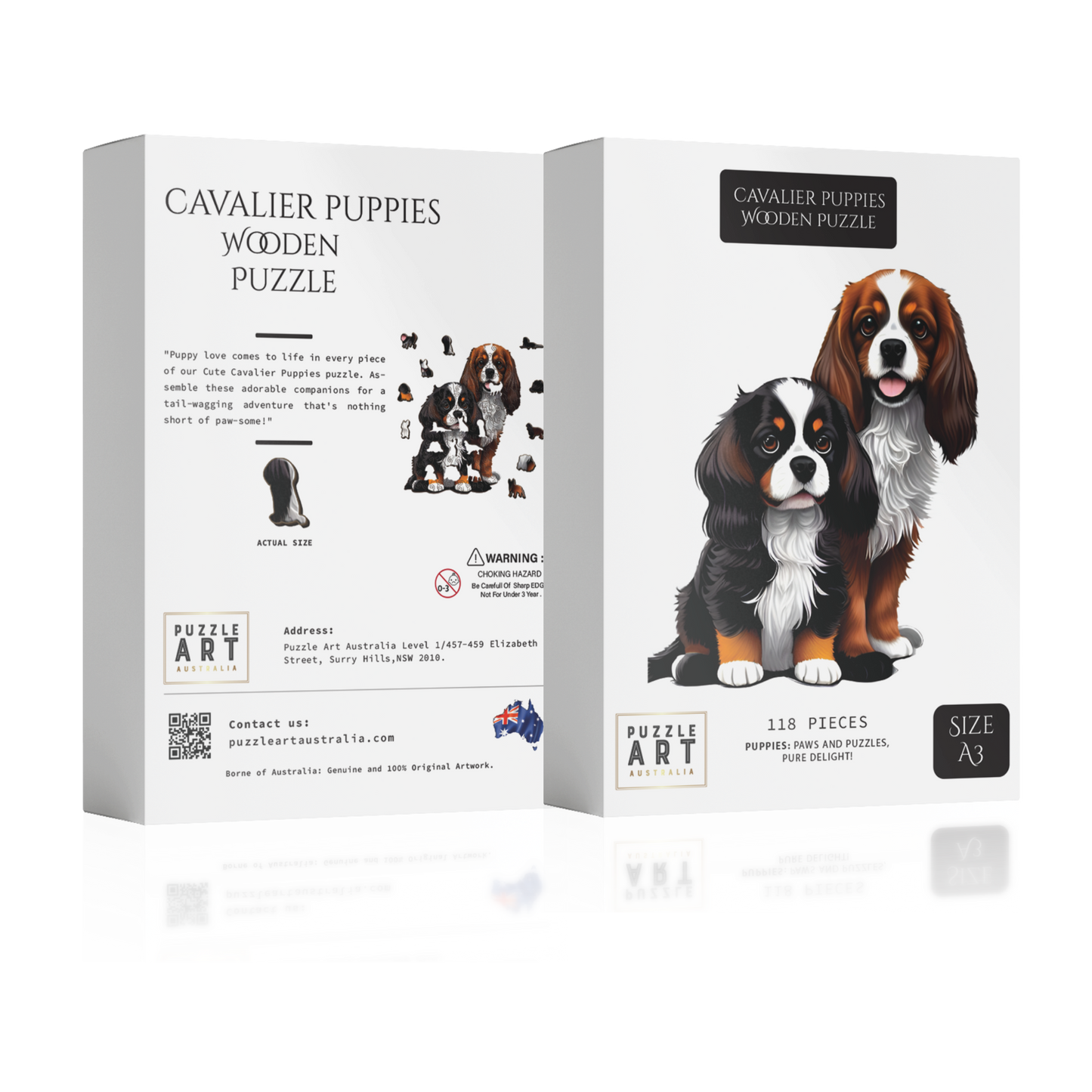 Cavalier Cuties Puzzle Art Australia