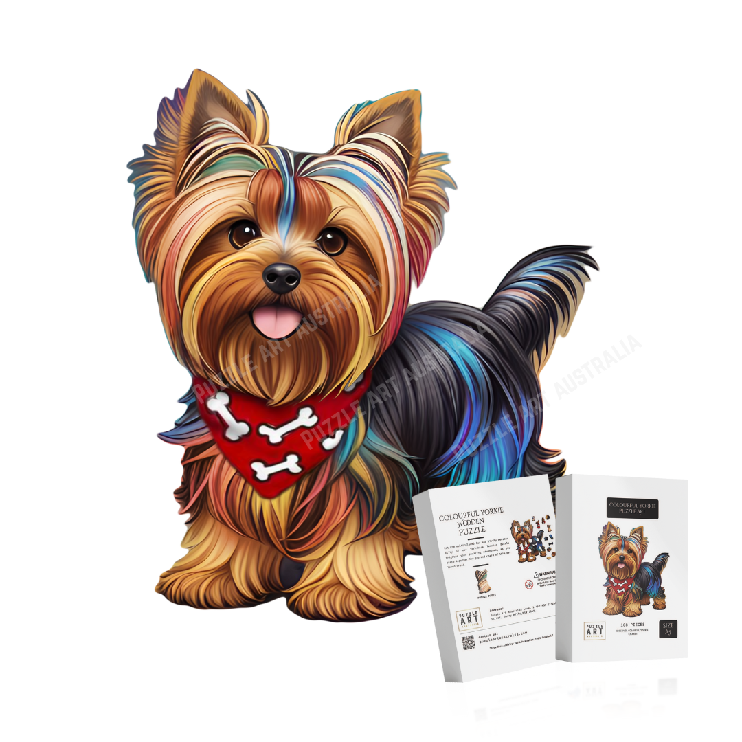 Yorkshire Terrier Wooden Puzzle Puzzle Art Australia