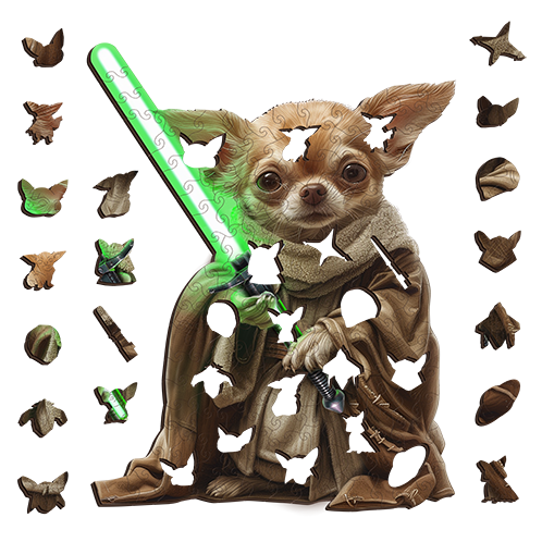 Cosmic Chihuahua Puzzle Art Australia