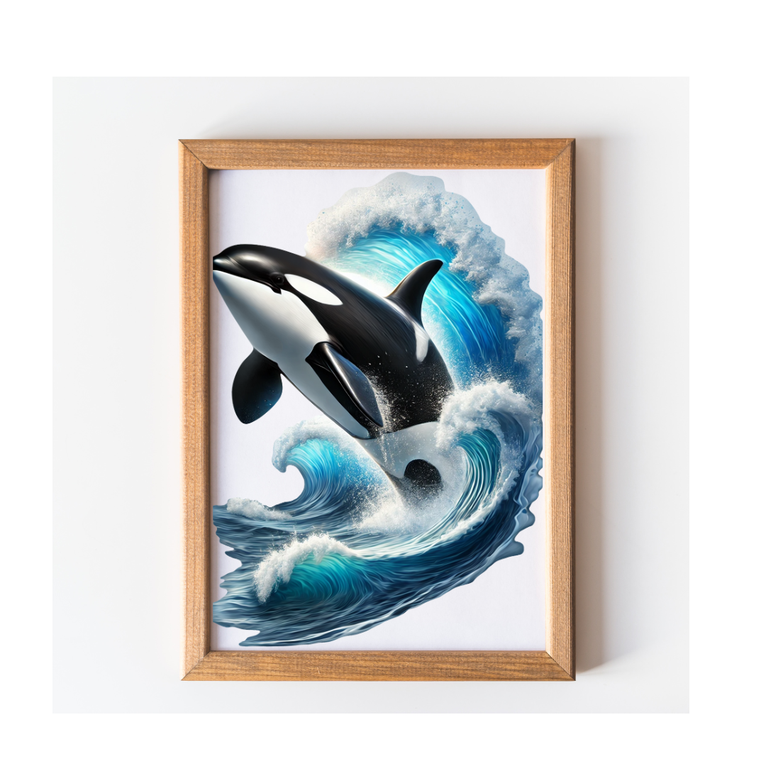 Orca Puzzle Art Australia