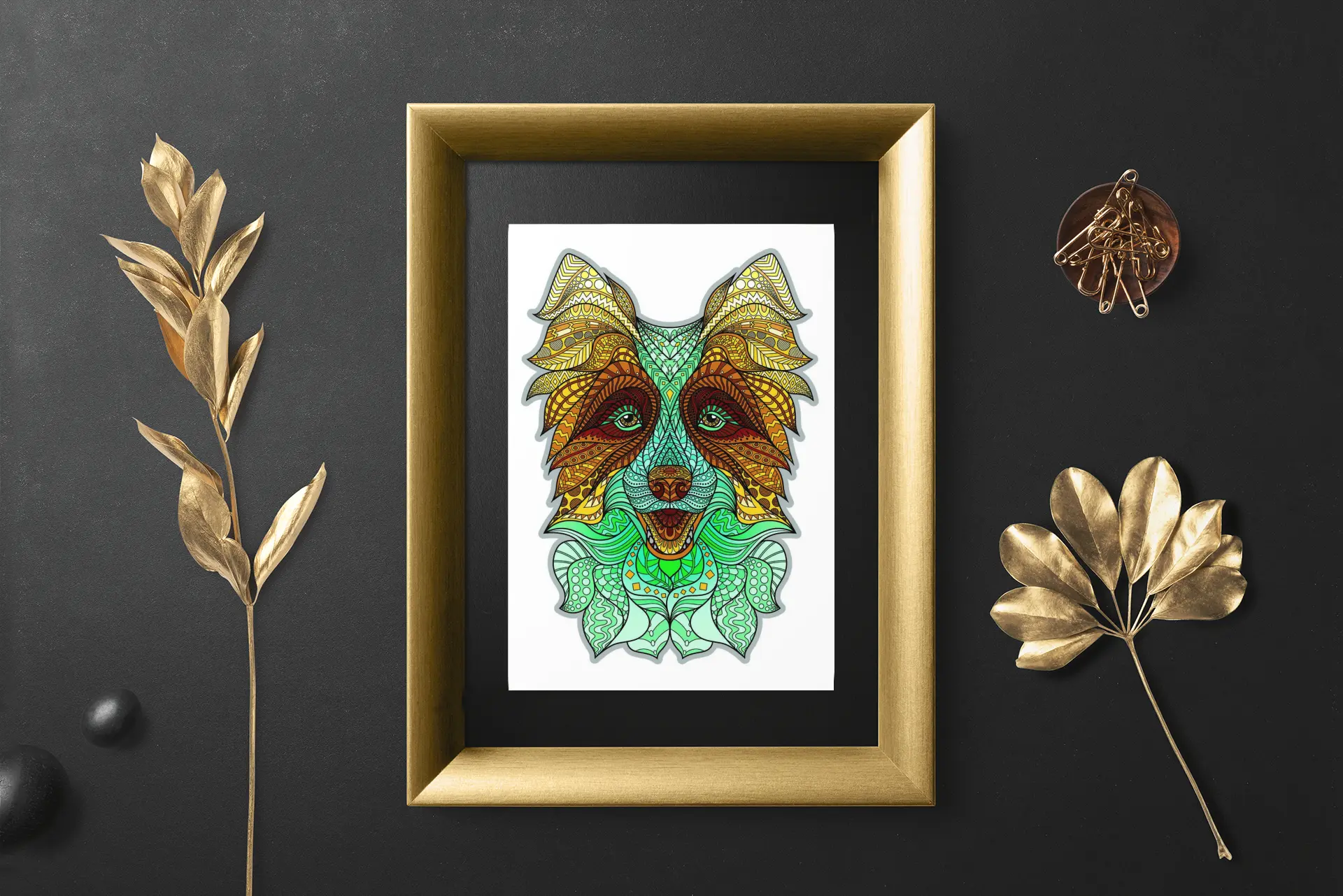 Boarder Collie Wooden Puzzle Puzzle Art Australia