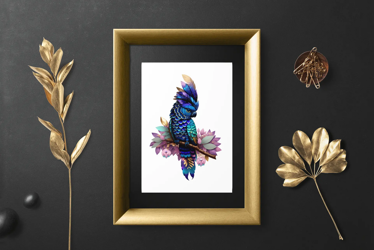 Black Cockatoo Puzzle Art Australia