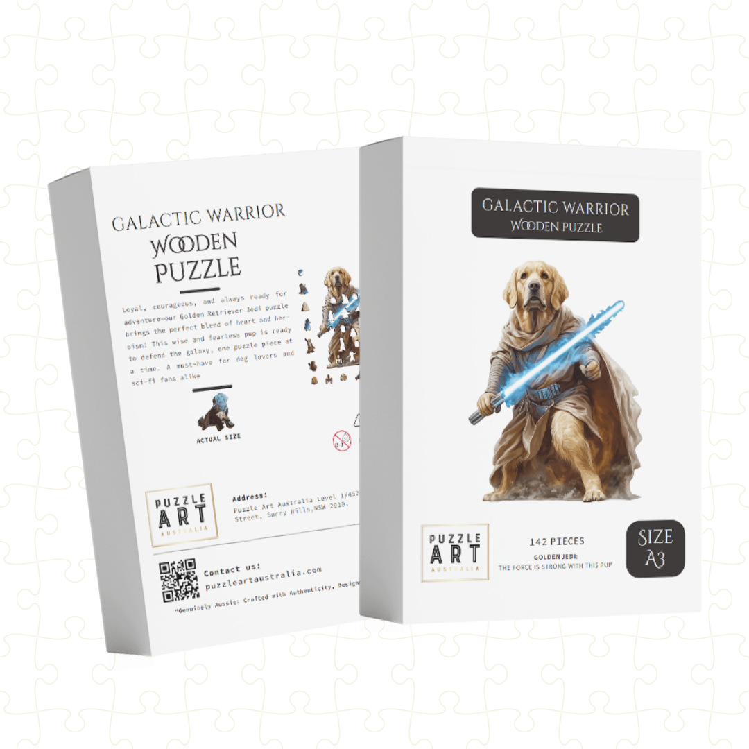 Galactic Warrior Puzzle Art Australia