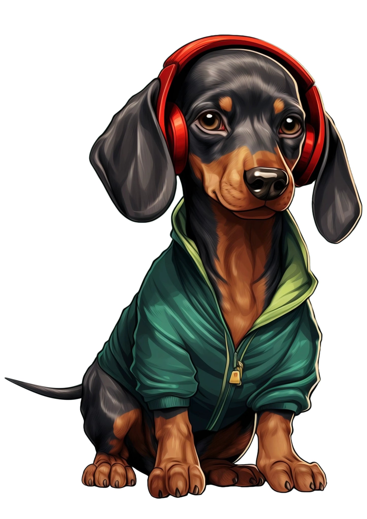 Hip Hop Hound Puzzle Art Australia