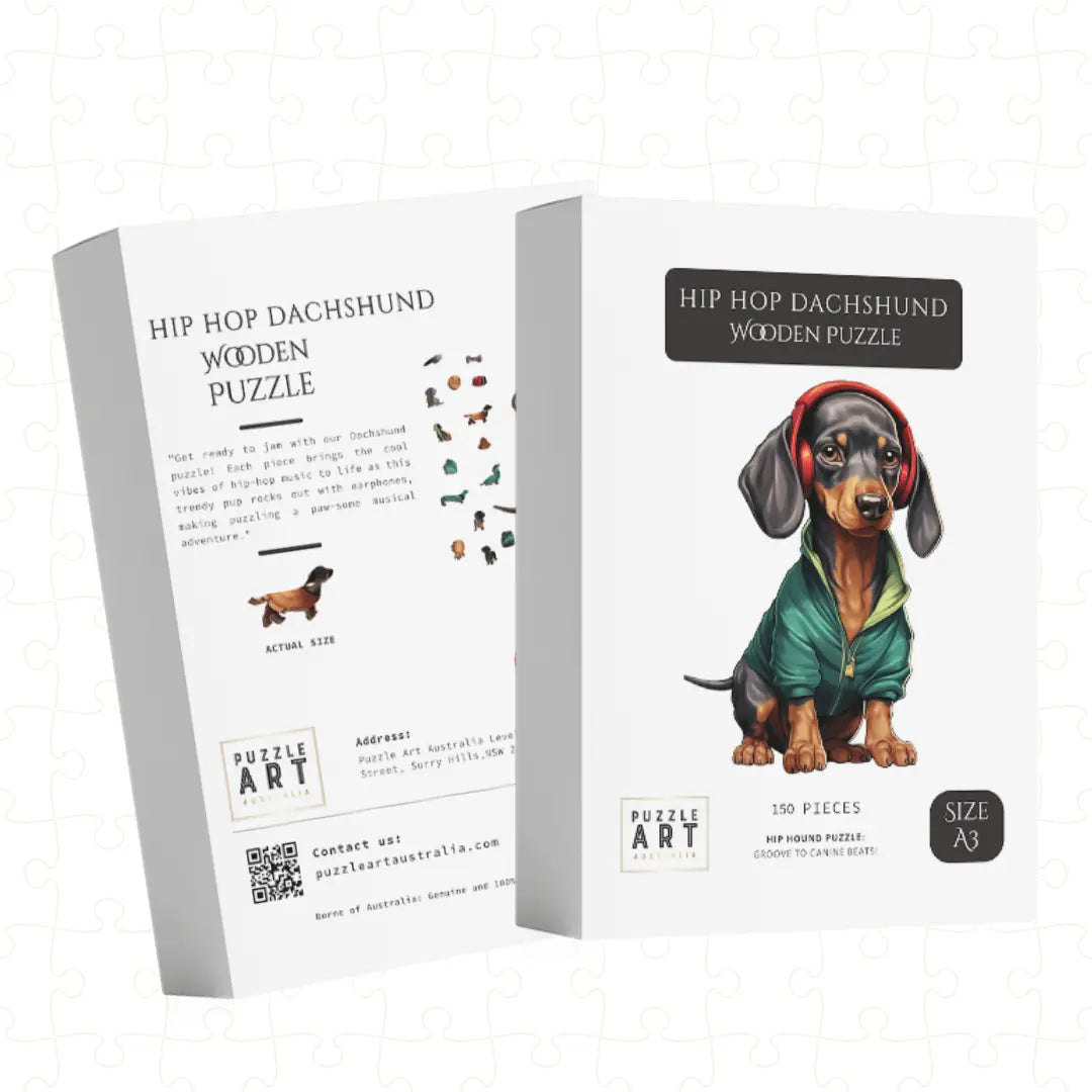Hip Hop Hound Puzzle Art Australia