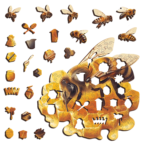 Honey Bee Puzzle Art Australia