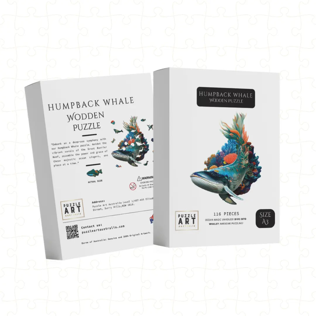 Humback Whale Puzzle Art Australia
