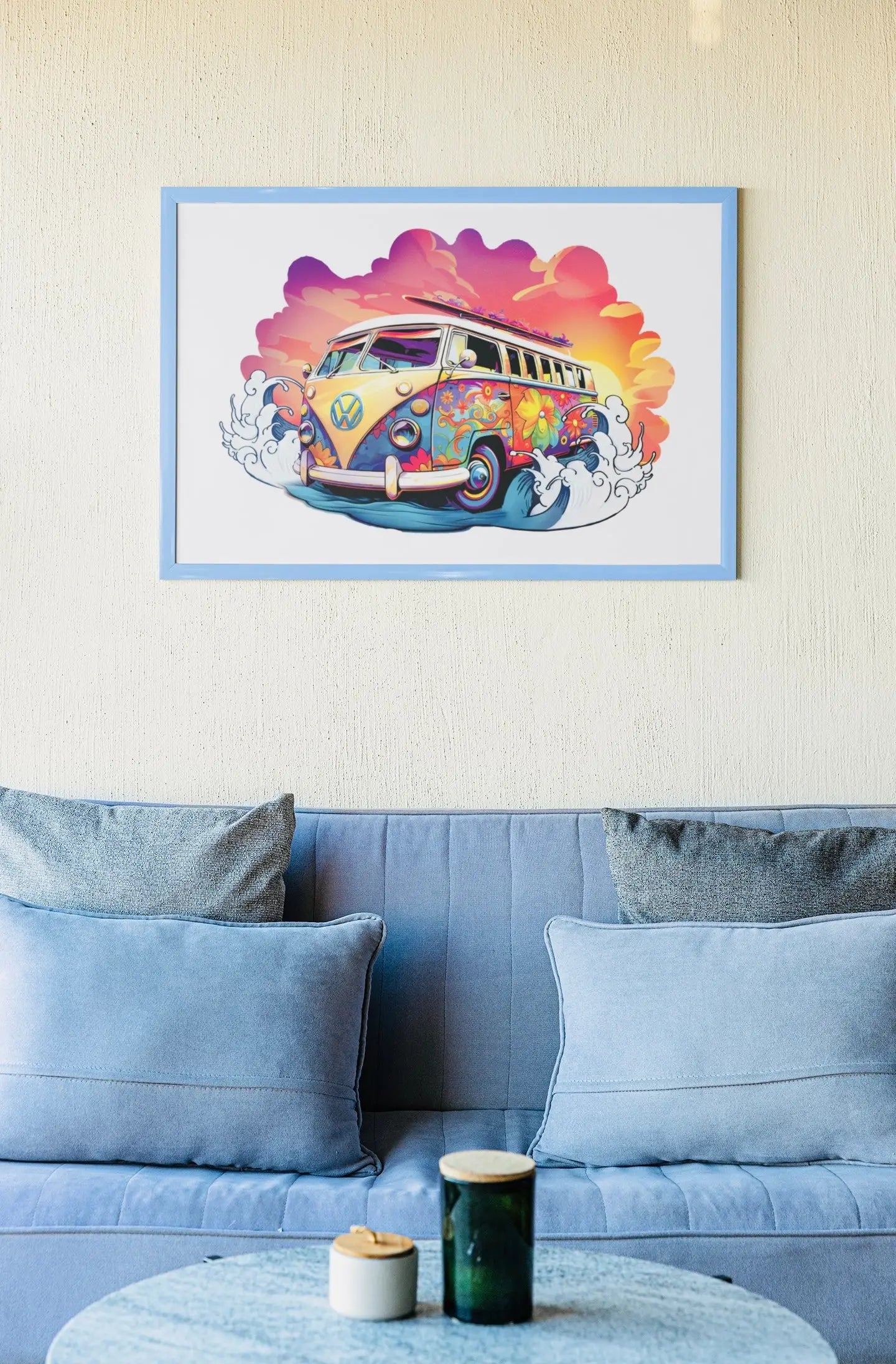 Kombi Holiday Puzzle Art Australia