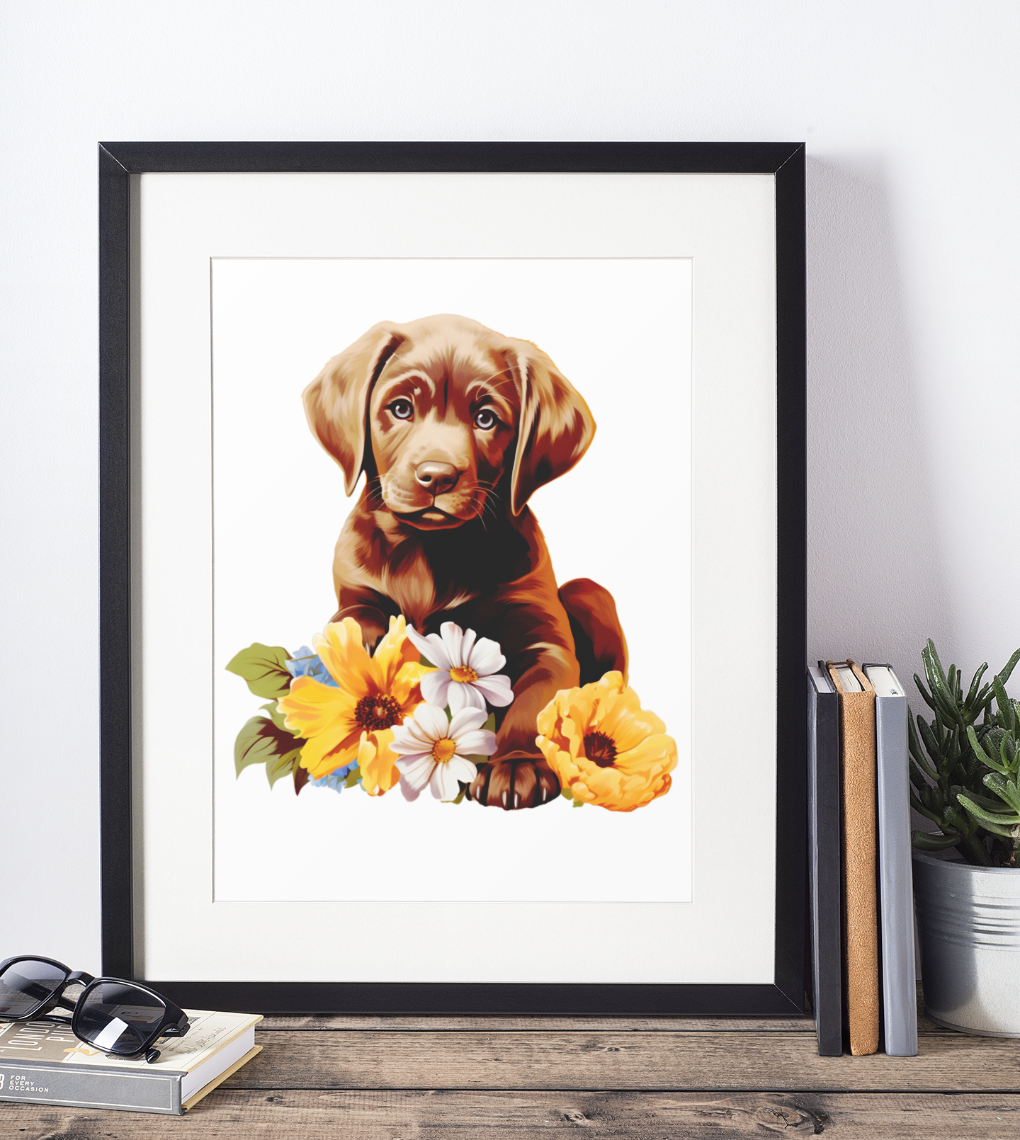 Adorable Lab Puzzle Art Australia