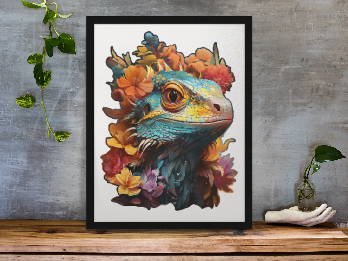 Lizard Wooden Puzzle Puzzle Art Australia