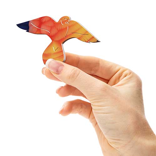 Lorikeet Pair Puzzle Art Australia