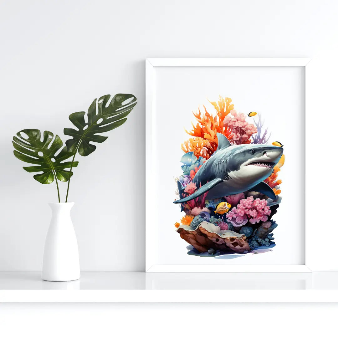 Great White Shark Puzzle Art Australia
