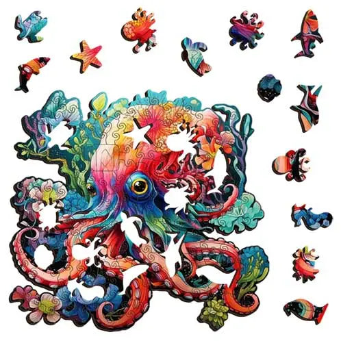 Divine Octopus Puzzle Art Australia