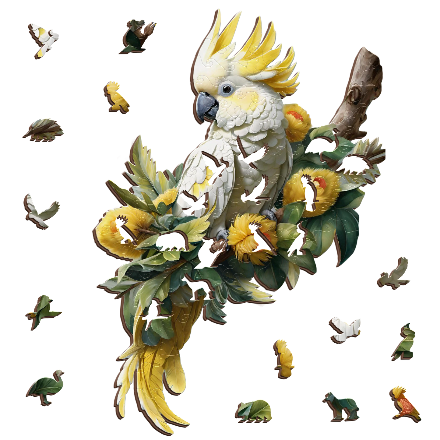 Sulphur Cockatoo Puzzle Art Australia
