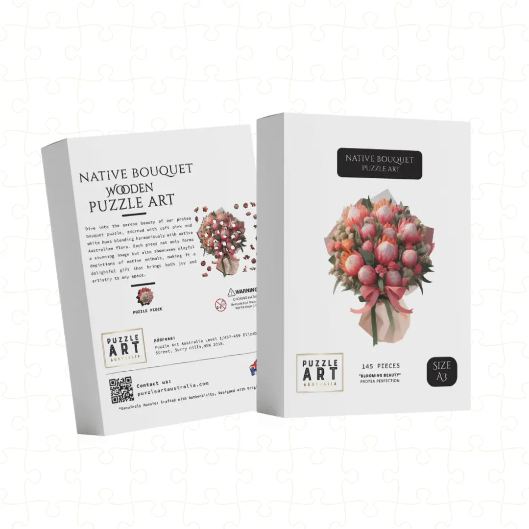 Native Bouquet Puzzle Art Australia