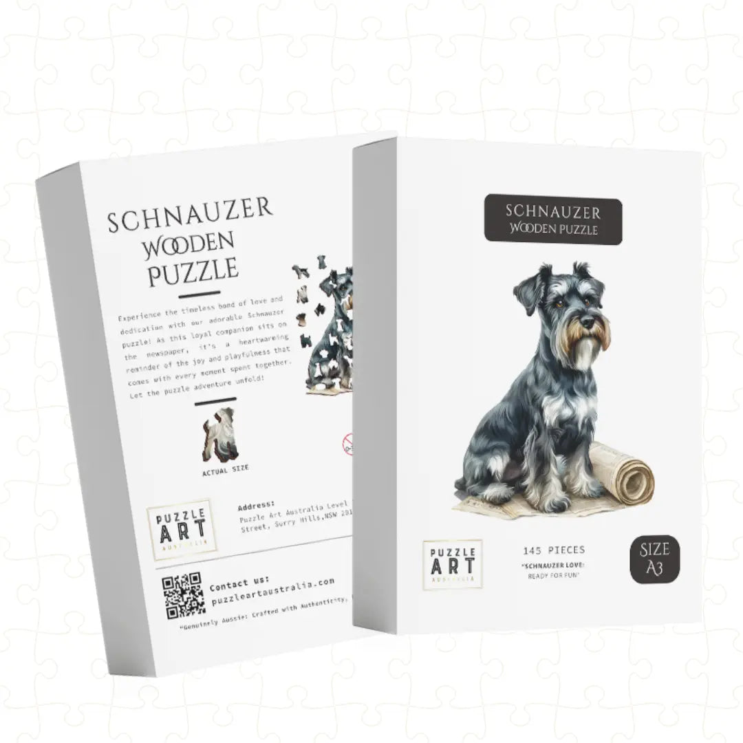 Schnauzer Puzzle Art Australia