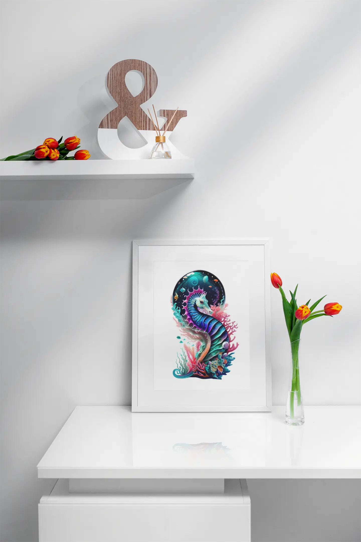 Mystical Seahorse Puzzle Art Australia