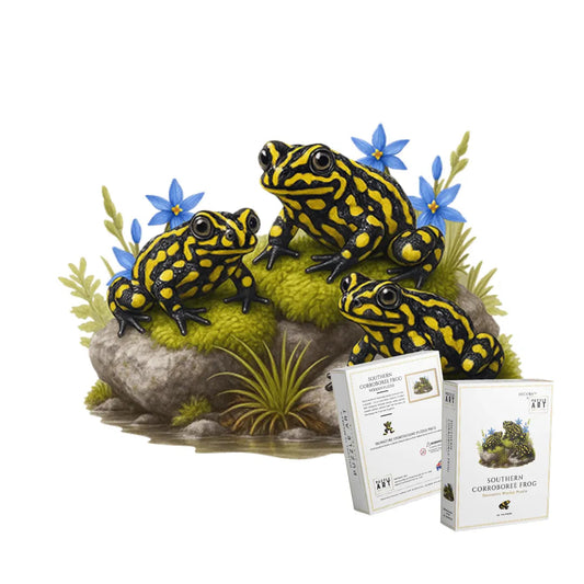 Southern Corroboree Frog Puzzle Art Australia