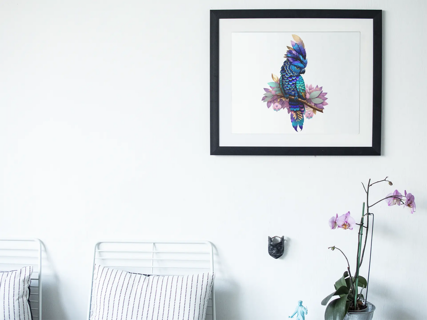 Black Cockatoo Puzzle Art Australia