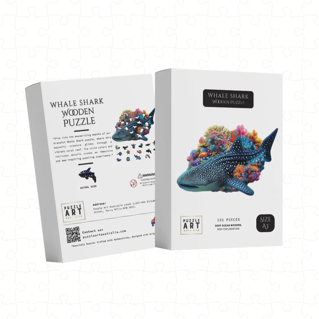 Whale Shark Puzzle Art Australia