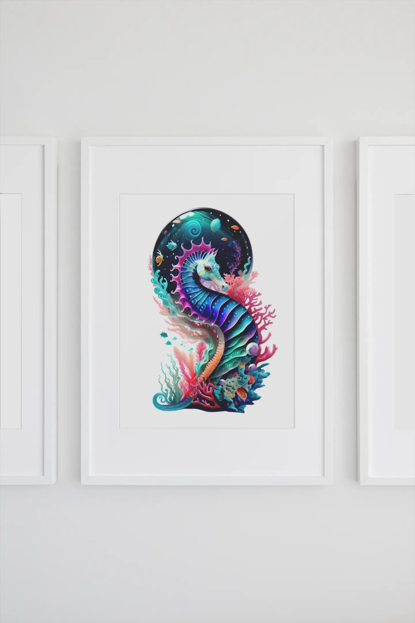 Mystical Seahorse Puzzle Art Australia