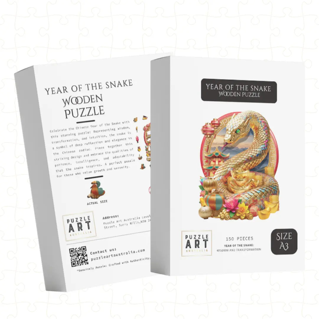Year of the Snake Puzzle Art Australia
