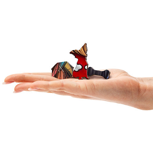 Colourful Yorkie Puzzle Art Australia