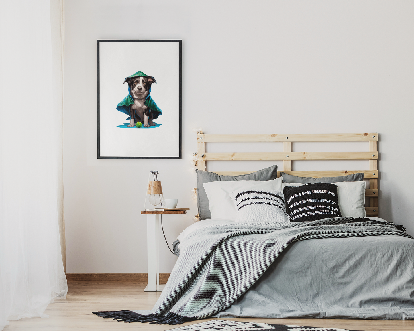 Border Collie Catch Puzzle Art Australia
