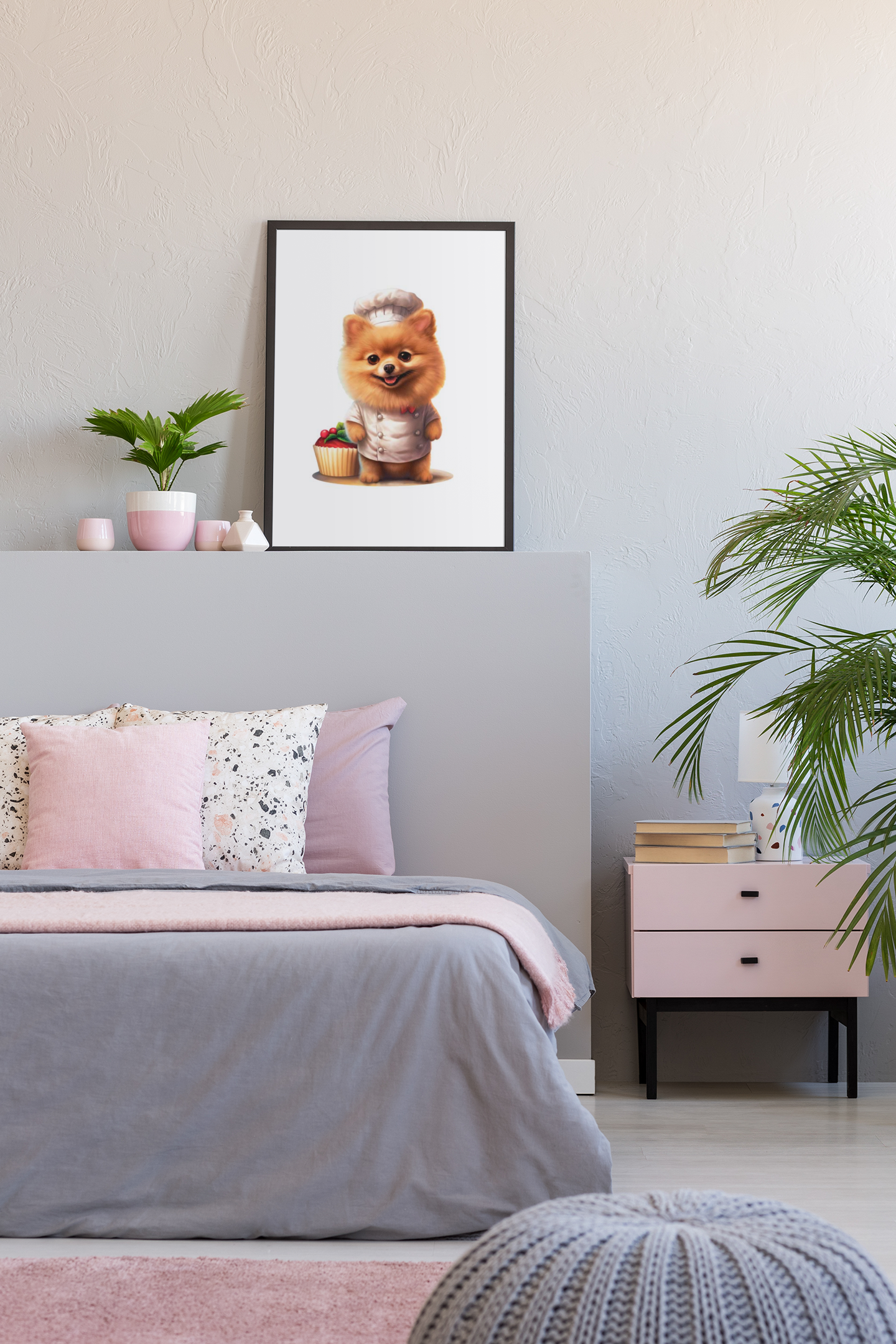 Pomeranian Pudding Puzzle Art Australia