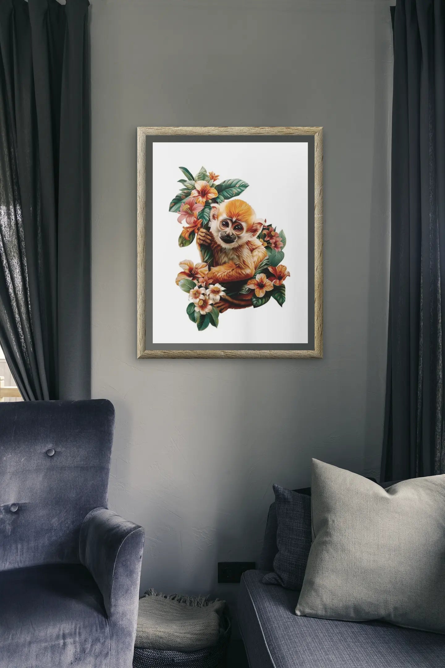 Snub Nose Monkey Puzzle Art Australia