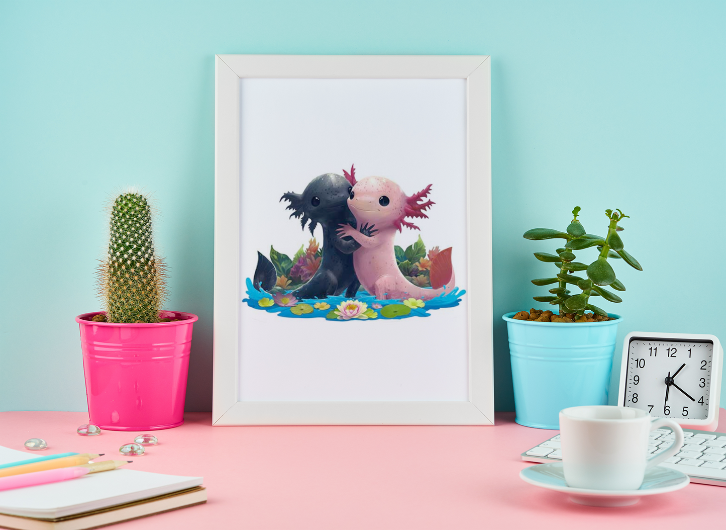 AXOLOTL BFF Puzzle Art Australia