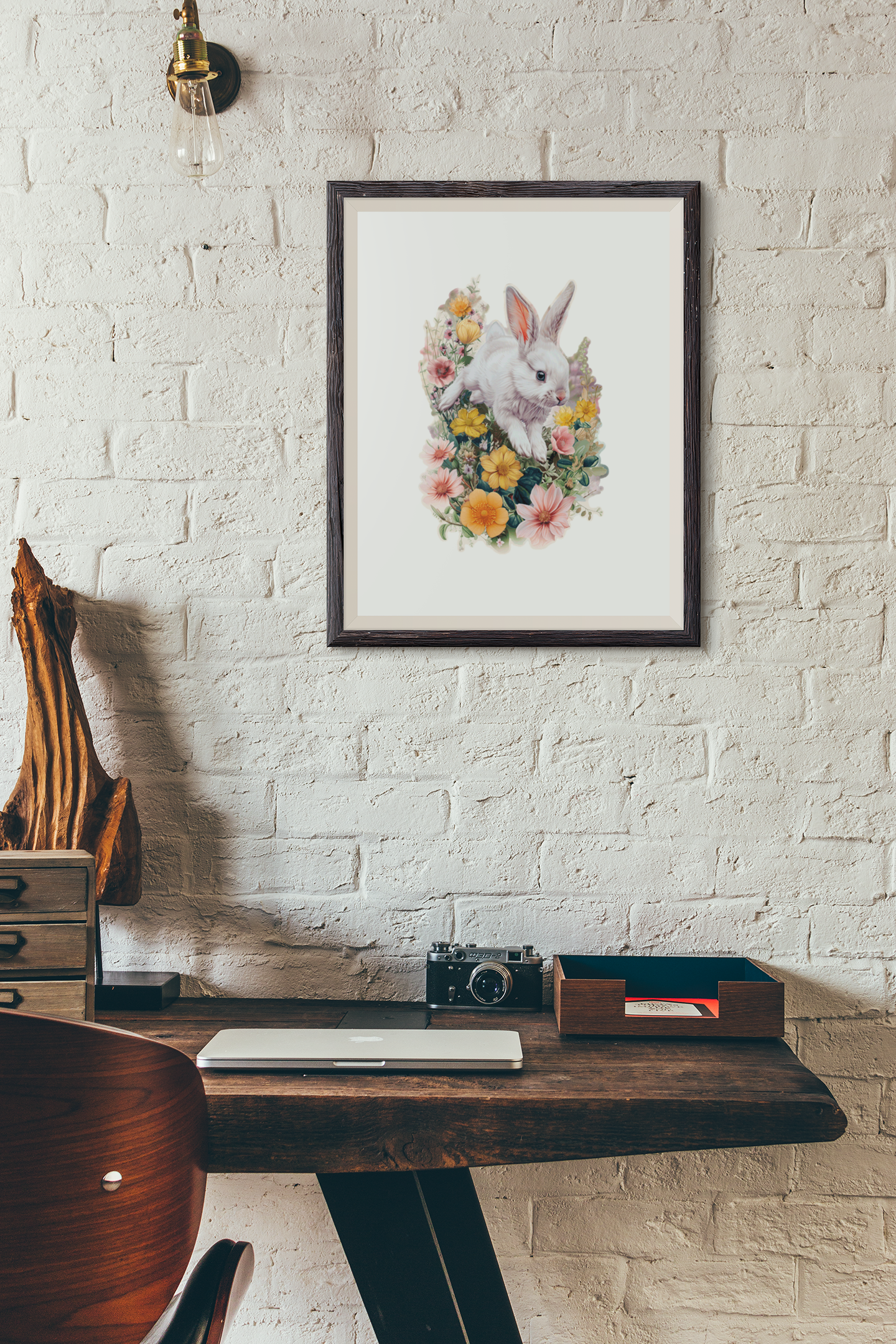 Leaping Rabbit Wooden Puzzle Puzzle Art Australia