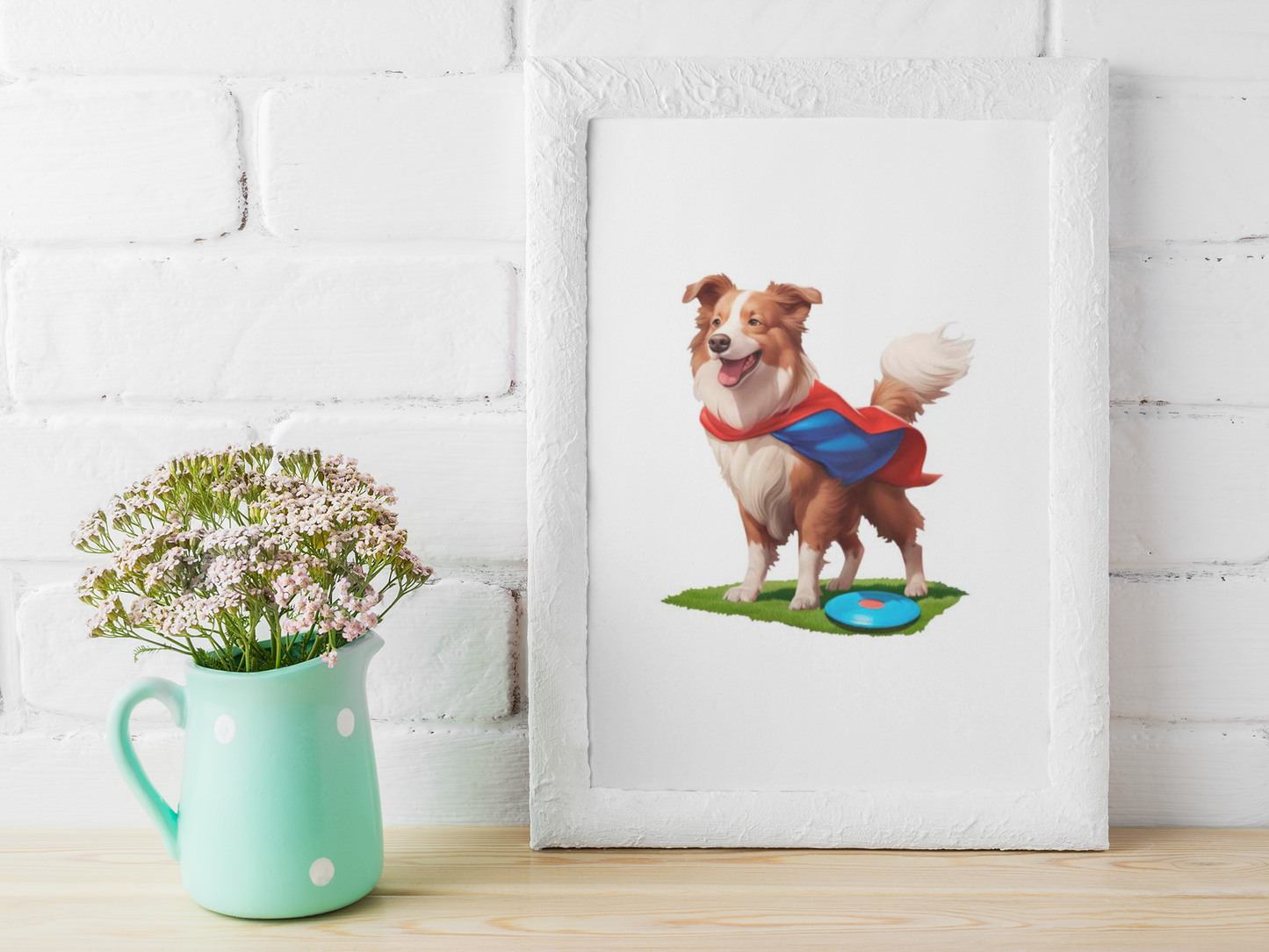 Border Collie Fetch Puzzle Art Australia